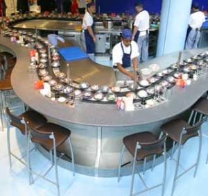 история суши конвейера, кайтен суши